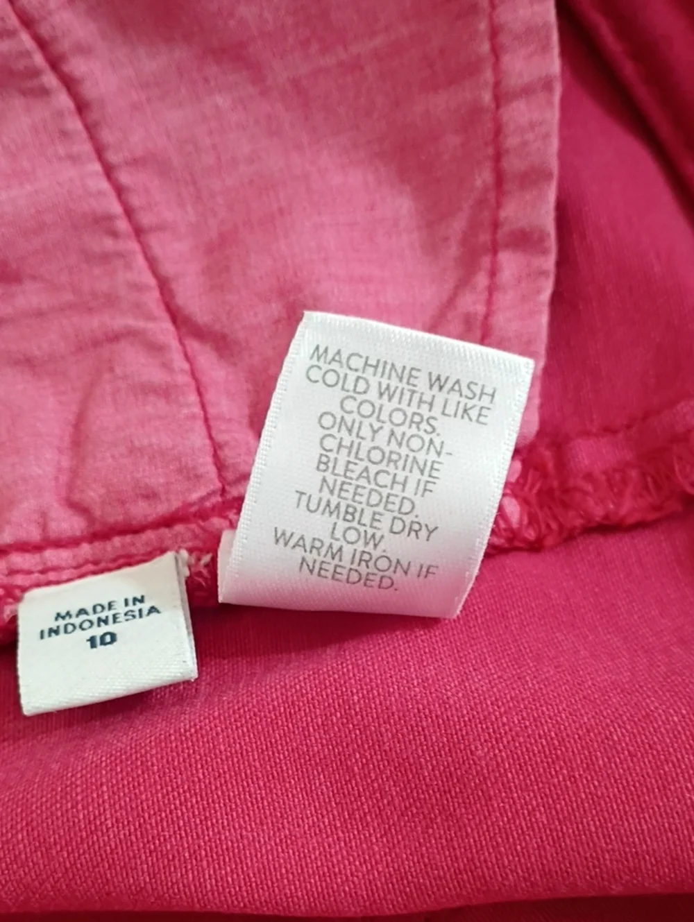 J Jill Denim Red Authentic Fit Cropped Mid Rise Jeans Size 10